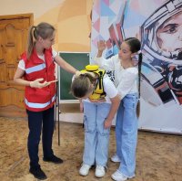 Сегодня инструкторы по первой помощи провели мастер-классы в Моршанском МО